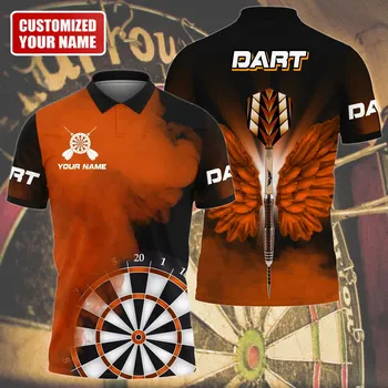 Dámské tričko Dresy pro tým Darts Tričko s 3D potiskem CS456 Velikost: 5XL, Barva (Varianta): Polo košile 16