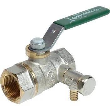 Ventil Kohout kulový Giacomini zelená páčka, 6/4˝