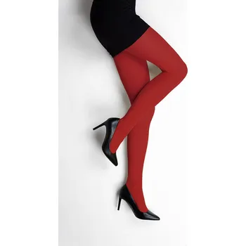 Dámské punčochy BOMA Punčochové kalhoty - MICRO tights 50 DEN - rosso india Barva: ROSSO INDIA, Velikost: L