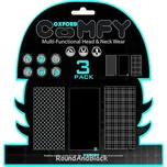 OXFORD MULTIFUNKČNÍ LÍMEC VĚTRUODOLNÝ POHODLNÝ 3 KS V BALENÍ BARVA TARTAN