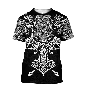 Dámské tričko Tričko s 3D potiskem Wolf symbol Tattoo CS450 Velikost: XS, Barva (Varianta): Tričko