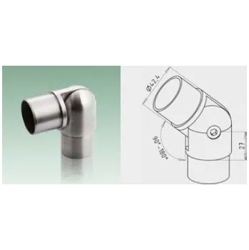 JAP Nerezová Spojka madla nastavitelná, AISI 304