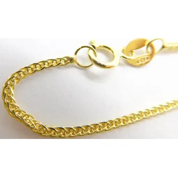 Řetízek Klenoty Budín Pánský dlouhý zlatý přívěskový řetízek ze žlutého zlata 585/2,60gr 55cm HK6017 (Klenoty Budín Pánský dlouhý zlatý přívěskový řetízek ze žlutého zlata 585/2,60gr 55cm HK6017)