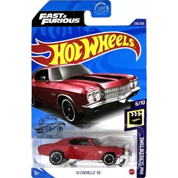 HOT WHEELS - '70 Chevelle SS Red (E7)