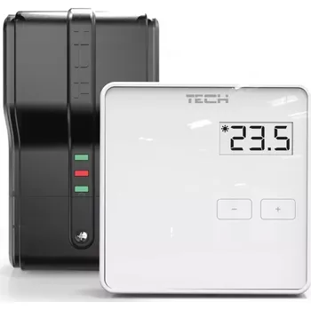 Termostat Pokojový bezdrátový termostat Tech EU-294 v2 Baterie Na omítku