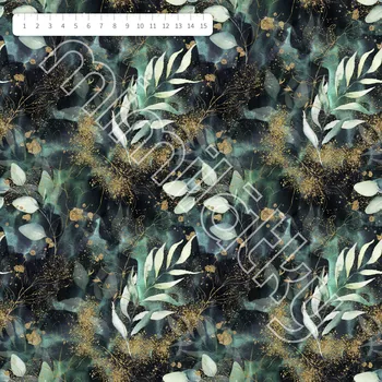 Softshell jarní smaragdové listy by MIMI