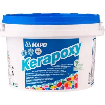 Spárovací hmota MAPEI KERAPOXY -Dvousložková epoxidová spárovací hmota a lepidlo - jasmínová 2kg