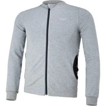 Little Angel Mikina REFLEX smyk rozepínací Outlast® - šedý melír Velikost oblečení: 158