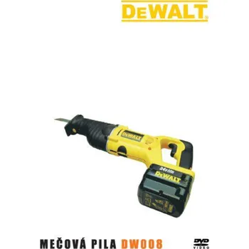 Výukový program Školící film Mečová pila DW 008 instruktážní film - Kód: 03480