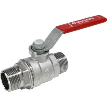 Ventil Kohout kulový Giacomini červená páčka, 1/2˝