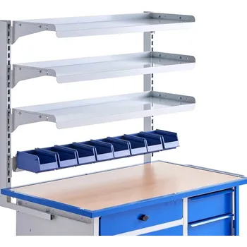 Kompletní sada polic k pracovnímu stolu FLEX