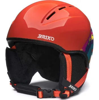 Briko MAKALU GRAPHIK Shiny Pomegranate lyžařská helma S/M