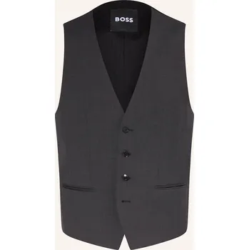 Pánská vesta Boss Pánská Obleková Vesta Huge Slim Fit, 021 dark grey, 52