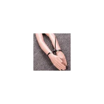 BDSM jednorázová nylonová univerzální pouta PK0401 Barva Černá bdsm-bondage-shop 08595729721463 8595729721463