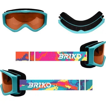 Briko THUNDER GRAPHIC BLUE PACIFIC OR2 lyžařské brýle