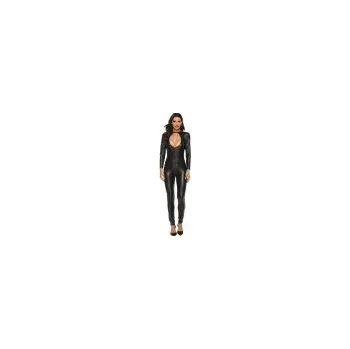 Sexy catsuit s živůtkem a zipem přes rozkrok 2124 Velikost 2XL bdsm-bondage-shop 08595729728080 8595729728080