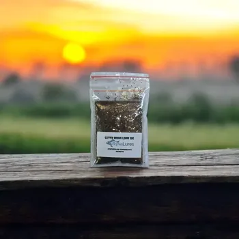 RYVALURES-GLITTER DO GUMOVÝCH NÁSTRAH BROWN 1,0MM-20G