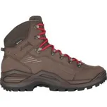 Lowa Renegade 100 GTX MID Men espresso/rot hnědá 43,5 EU