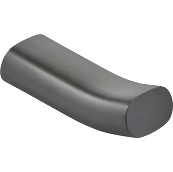 Držák na ručník Háček na ručník Keuco Edition 400, černý chrom kartáčovaný