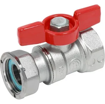 Instalatérský materiál Kohout kulový Giacomini červený motýl, 1/2˝ x 3/4˝