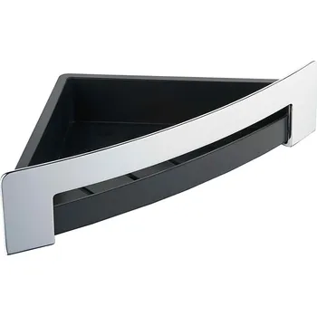 Polička do sprchy Bemeta Cytro rohová chrom/černá