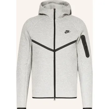 Pánská mikina Nike Pánská Mikina S Kapucí Tech Fleece, šedá / černá, XL