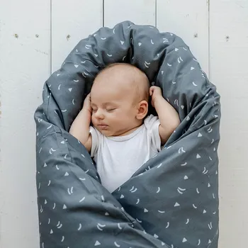 Zavinovačka Lily is sailing Péřová zavinovačka - Enchanté Velikost: 80 x 80 cm, Varianta: povlak zavazování páskem