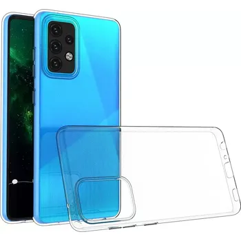 Pouzdro na mobilní telefon Forcell Ultratenké TPU gelové pouzdro 0,5mm pro Samsung Galaxy A52s 5G / A52 5G / A52 4G průhledný, 9111201923805