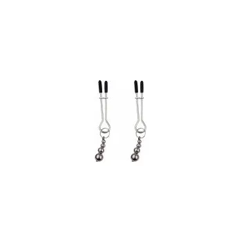 Pár nastavitelných klipsů na bradavky 5113412 Barva Stříbrná bdsm-bondage-shop 08595729756595 8595729756595