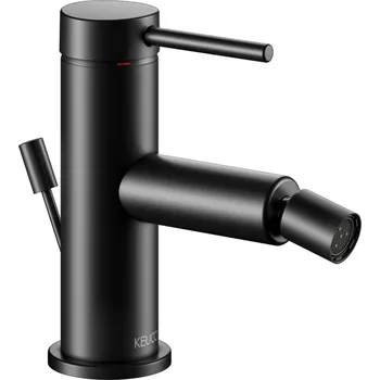 Páková bidetová směšovací armatura Keuco IXMO, černá matná