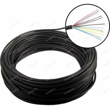 elektrický kabel Kabel 13-žilový 12 x 1 mm + 1 x 1,5 mm