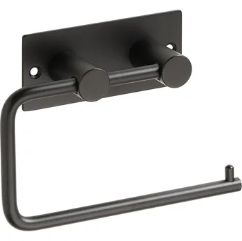 Držák toaletního papíru Bemeta Easy01 bez krytu černá