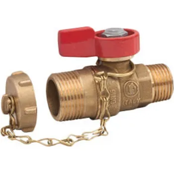 Ventil Kohout kulový Giacomini napouštěcí/vypouštěcí, 1/2˝ x 3/4˝