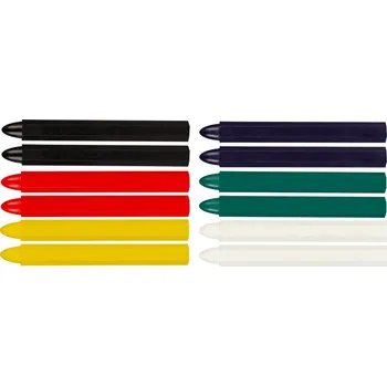 Hmoždinka sada voskovek na všechny druhy meteriálu 12ks různé barvy Neo tool