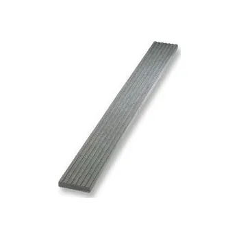 TRANSFORM TRAPLAST Plastová Deska rýhovaná 140x30x1500mm, terasová, šedá