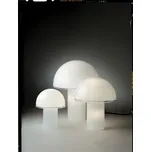 ARTEMIDE Stolní lampa ONFALE MEDIO 1x42W, 1x18W opál sklo, výška 34,5cm - ARTEMIDE AR A006500