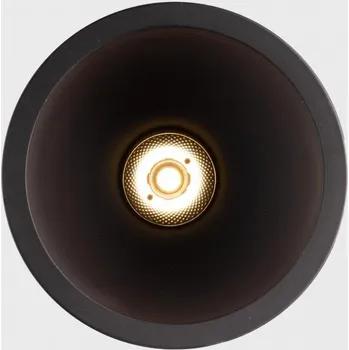 Koupelnové svítidlo KOHLLIGHTING NOON IP65 zapuštěné svítidlo s rámečkem černá 10 W 3000K nestmívatelné - KOHL-Lighting KHL K50803.02.RF.BK-BK.38.ST.8.30