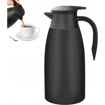 Termoska Termos na nápoje 2 l černý