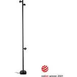 FARO BROT 1800 sloupková lampa, černá, s kabelem - FARO FARO 71257