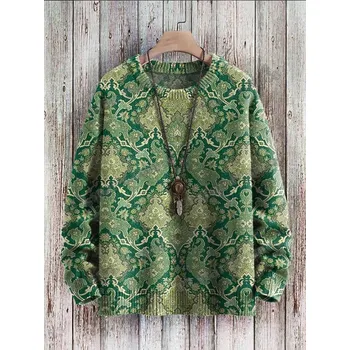 Dámský svetr Svetr s potiskem 3D roztomilý pejsek CS439 Velikost: M, Barva (Varianta): Svetr 1