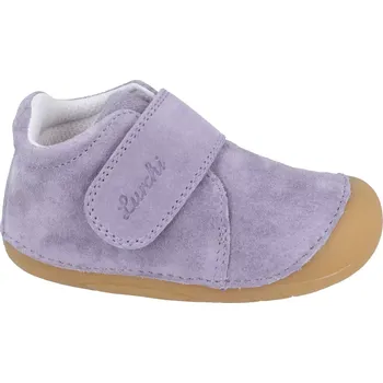 Dívčí tenisky Lurchi barefoot boty - Fidy suede lilac 22