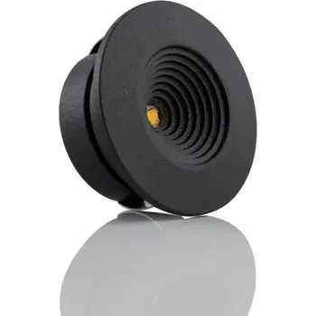 Bodové svítidlo SLC Zápustné svítidlo Mini One Fixed černé 3W 165lm 3000K 3m kabel IP44 100° Ra90 - TLG SLC SLC1207