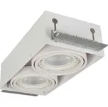 AZZARDO Stropní zápustné bodové svítidlo Azzardo Nova 2 GIPs white/white AZ2934 GU10+ADAP111/ES111 2x40/2x50W IP20 30cm bílé - AZZARDO AZZ AZ2934