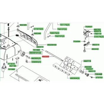 AL-KO hřídel nožů 32 VLE COMBI-CARE 460306