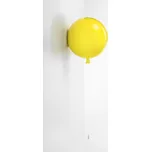 BROKIS Memory, nástěnné svítidlo žluté lesklé, 1x15W E27, prům. 30cm - BROKIS C BRO PC00880_008