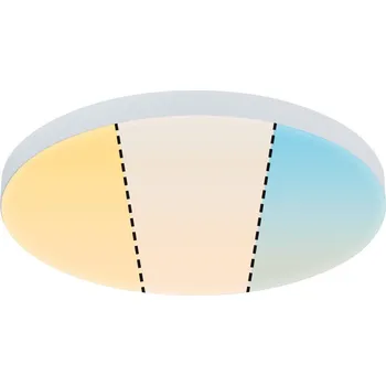 Svítidlo PAULMANN LED Panel Velora kruhové 300mm CCT bílá - PAULMANN P 79892