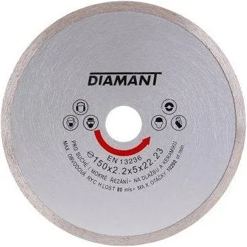 Řezný kotouč Levior Kotouč diamantový DIAMANT 150x2.2x22.2mm plný