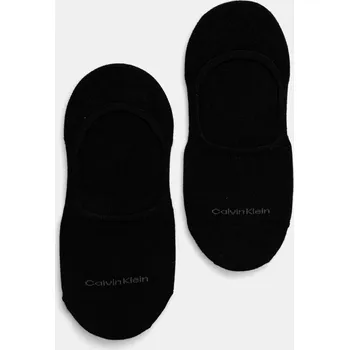 Dámské ponožky Ponožky Calvin Klein 2-pack dámské, černá barva, 701218771 701218771.NOS 99X, vel. 35/38