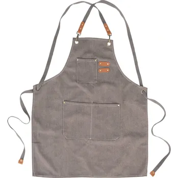 Kuchyňská zástěra ORION Bavlněná kuchyňská zástěra Canvas gril