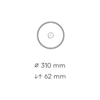 Příslušenství pro svítidlo BOMMA-BMRC Stropní základna pro 12 svítidel Mussels kartáčovaná mosaz - BOMMA BOMMA 1/95310L/12/KOMPLET/310/BBR